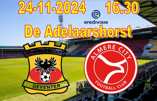 Weer geen winst voor Almere City